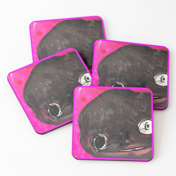 Item preview, A Really Cute Curious Monster (original art) designed and sold by Popular-Gifts.