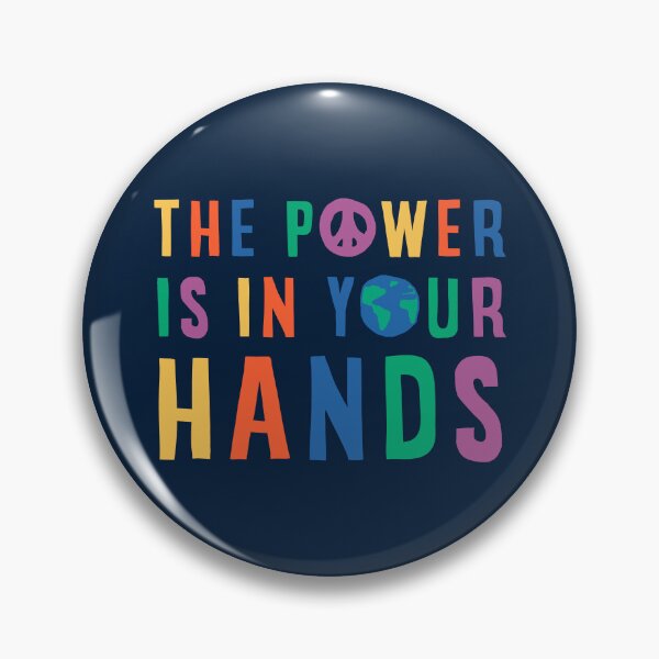 Item preview, The power is in your hands Cute Design designed and sold by Climactify.