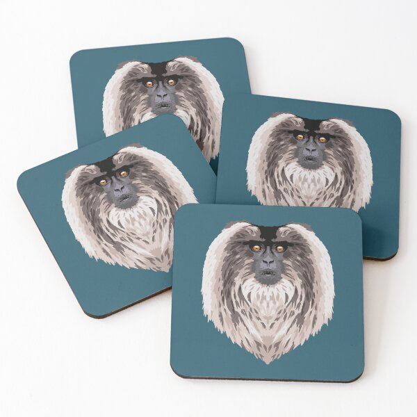 Item preview, Lion Tailed Macaque Face designed and sold by GeoCreate.