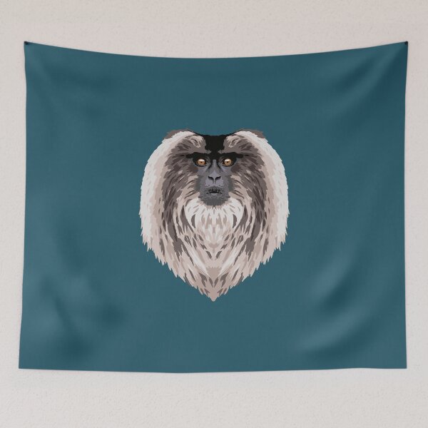 Item preview, Lion Tailed Macaque Face designed and sold by GeoCreate.