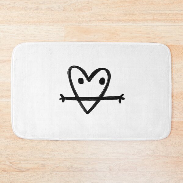 Item preview, Doodle Heart Emoji designed and sold by badlydrawnbabe.
