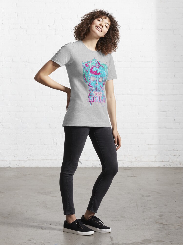Alternate view of Cthulhu Skull Essential T-Shirt