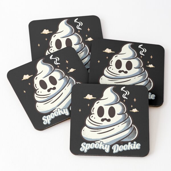 Item preview, Funny Spooky Dookie Poop Ghost designed and sold by LuminOrb.