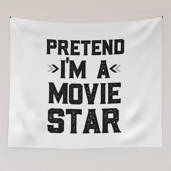 Item preview, Pretend I'm a Movie Star Funny Halloween Costume for Men Women, Halloween Lazy Easy designed and sold by GroovyFusion.