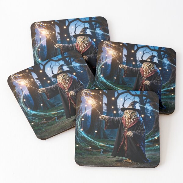 Item preview, The Sorcerer’s Fowl: Magic with a Hoot! designed and sold by Praphul Garg.