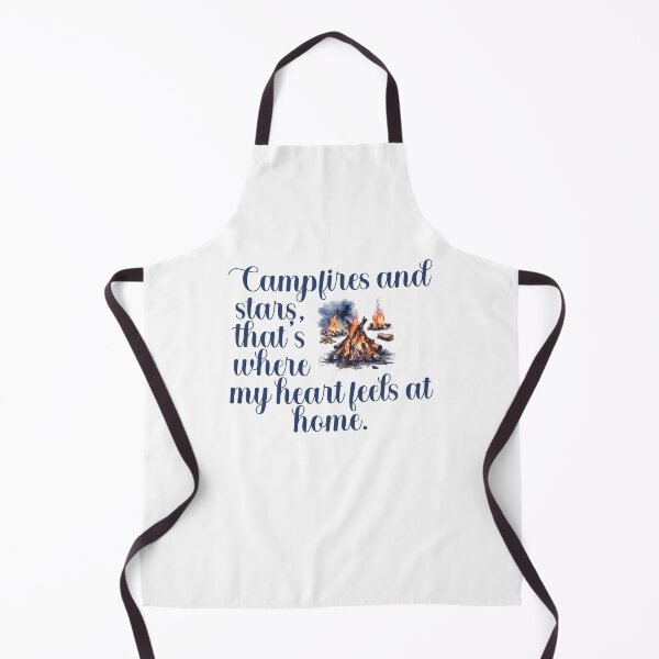 Item preview, Campfires and stars, that's where my heart feels at home. designed and sold by BenO63.