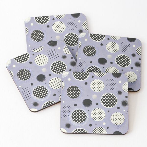 Item preview, Aesthetic multicolor Polka Dots designed and sold by johnnie2749.