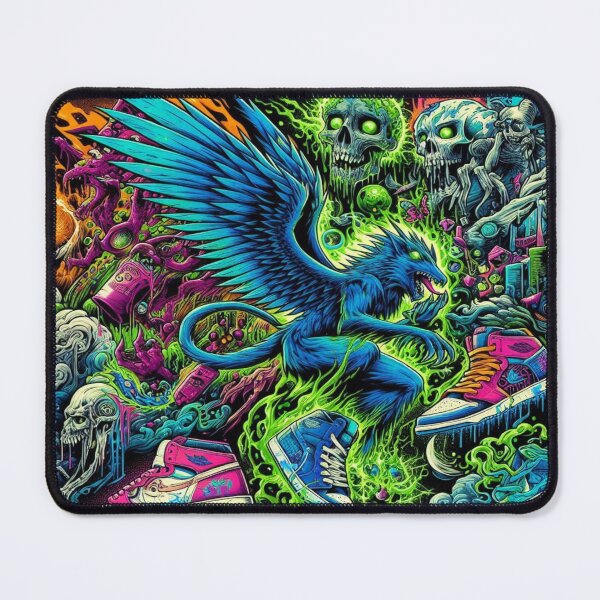 Item preview, Fantasy and Mythological Themes with Chemical Reacted Animals and Supersonic Sneakers designed and sold by Imaginarium of Chaos falcon88 .