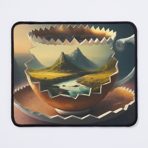 Item preview, Mountain Tea Escape ?️? designed and sold by CanvasWhimsy.