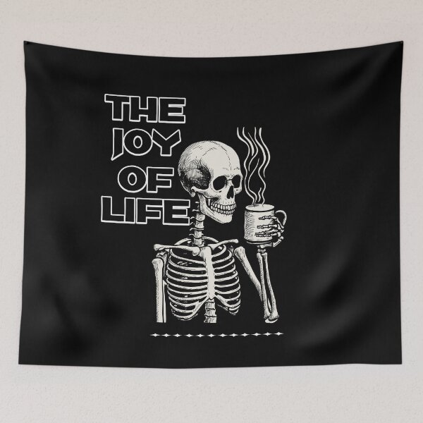Item preview, Coffee The Joy Of Life Funny Coffee Lover designed and sold by LuminOrb.