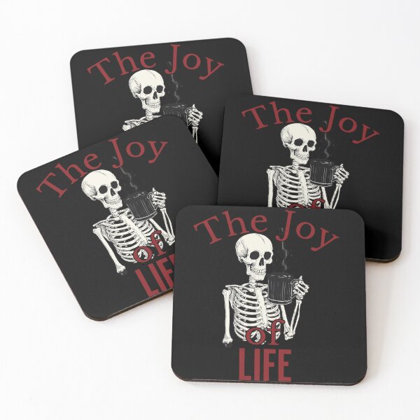 Item preview, Coffee The Joy Of Life Funny Coffee Lover designed and sold by LuminOrb.