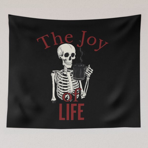 Item preview, Coffee The Joy Of Life Funny Coffee Lover designed and sold by LuminOrb.
