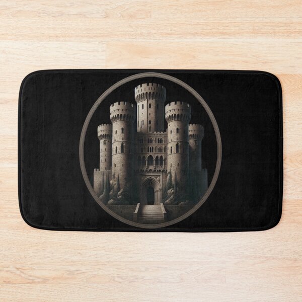 Item preview,  Majestic Medieval Fortress Illustration designed and sold by pumsquare.