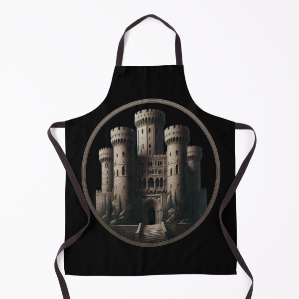 Item preview,  Majestic Medieval Fortress Illustration designed and sold by pumsquare.