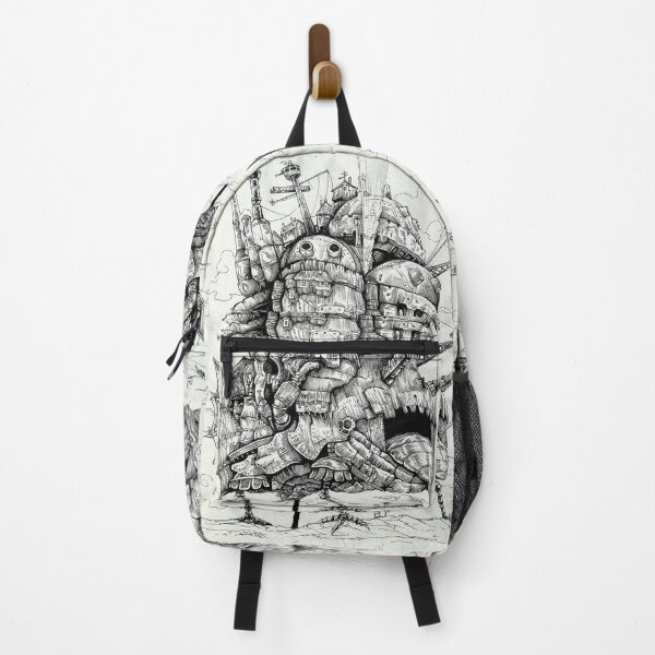 Item preview, Howl's Moving Castle in ink designed and sold by Inkhov Art.