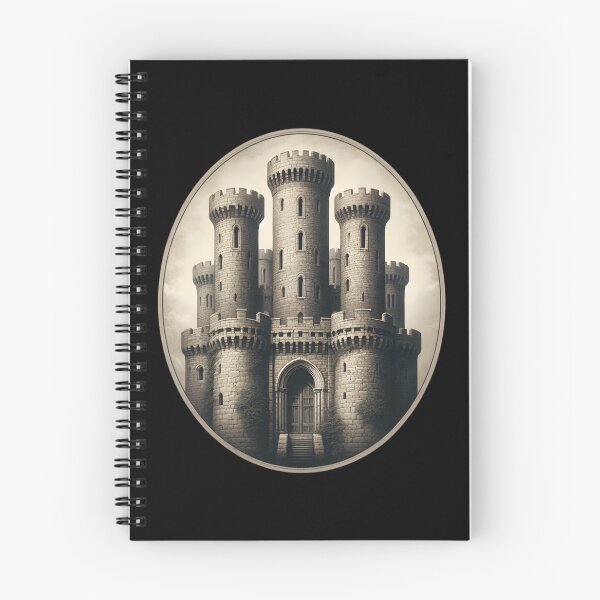 Item preview,  Majestic Medieval Castle Illustration designed and sold by pumsquare.