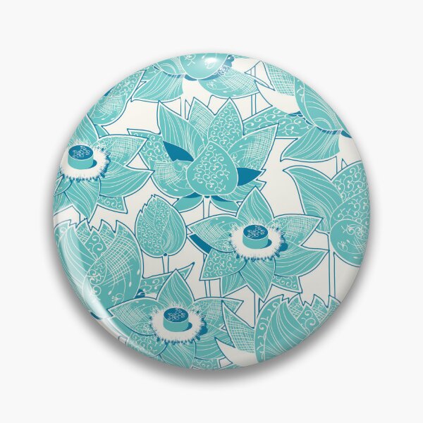 Item preview, Magic Lotus, Turquoise and white version designed and sold by Alex  Blud.