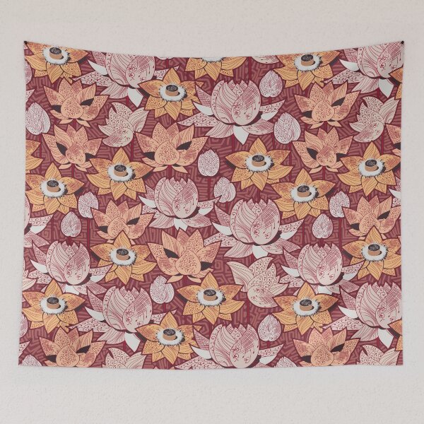 Item preview, Magic Lotus, Orange and brown version designed and sold by Alex  Blud.
