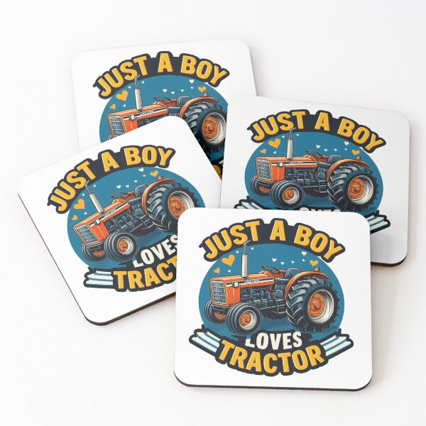 Item preview, Just a boy, Loves tractor designed and sold by niclothing.