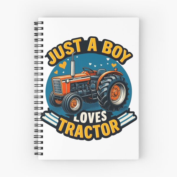 Item preview, Just a boy, Loves tractor designed and sold by niclothing.