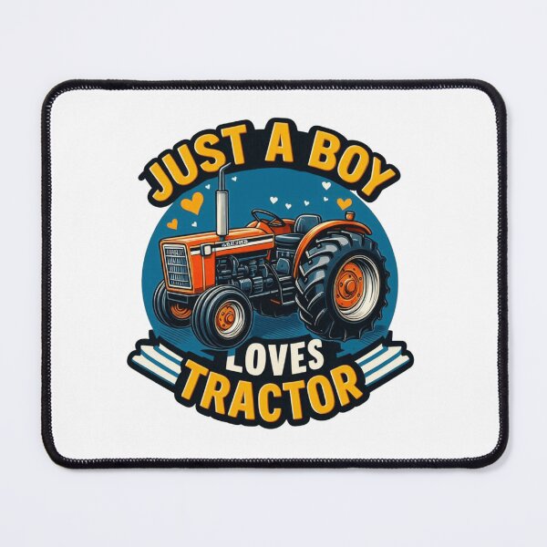 Item preview, Just a boy, Loves tractor designed and sold by niclothing.