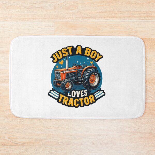Item preview, Just a boy, Loves tractor designed and sold by niclothing.
