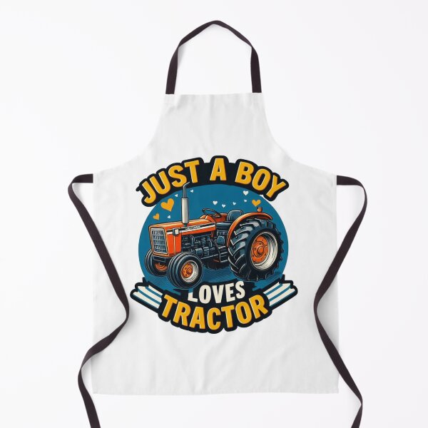 Item preview, Just a boy, Loves tractor designed and sold by niclothing.