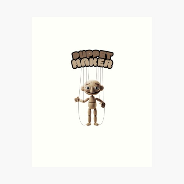 Item preview, Wooden Puppet in Control designed and sold by EccentricEasel.