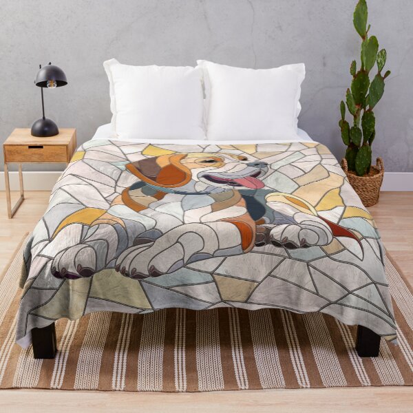 Artikelvorschau, Beagle Hund - bunte Mosaik-Kunst entworfen und verkauft von k9printart.