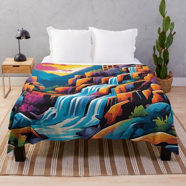 Item preview, Waterfall at sunrise 2 designed and sold by George Hutton Hunter.