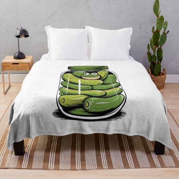 Item preview, Funny Frog in Pickle Jar Cheeky Animal Lovers Gift Food Humour designed and sold by w1ckerman.