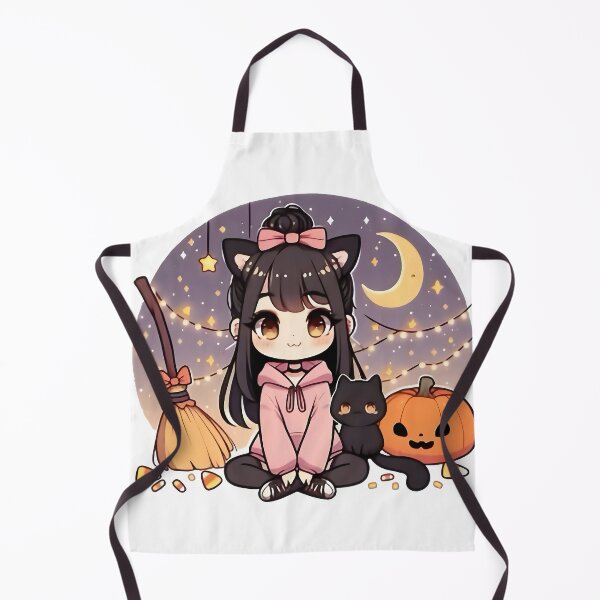 Item preview, Bangsbun – The Cozy Halloween Cat Witch designed and sold by bangsbun.