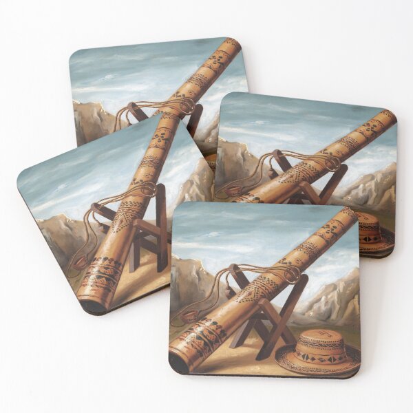 Item preview,  DIDGERIDOO. Didgeridoo player designed and sold by Obinne.