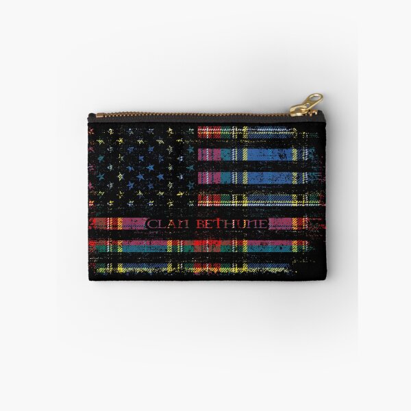 Artikelvorschau, Clan Bethune Schottischer Tartan US-Flagge Kilt Schottland entworfen und verkauft von Clan1093.