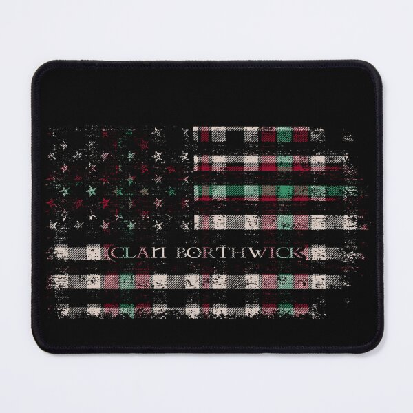 Item preview, Clan Borthwick Scottish tartan US flag kilt Scotland designed and sold by Clan1093.