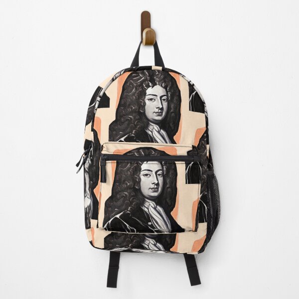 Item preview, English Poet William Congreve - orange - illustration  designed and sold by Litstoy.