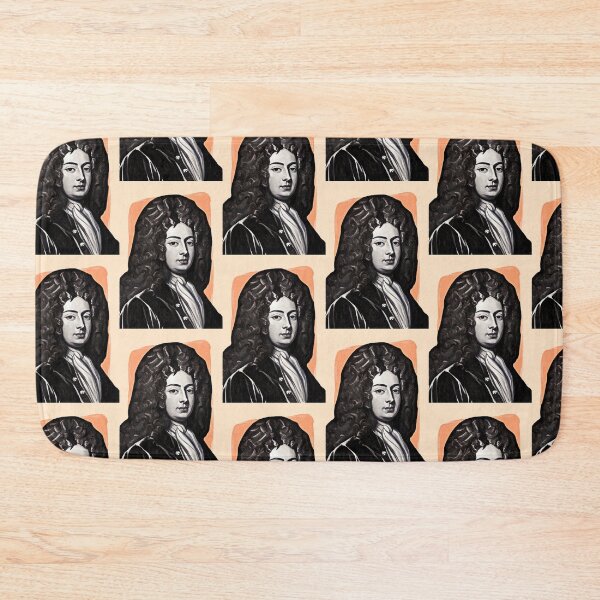 Item preview, English Poet William Congreve - orange - illustration  designed and sold by Litstoy.