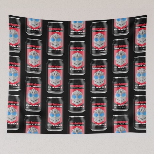 Item preview, IMAGINARY VILLAIN STOUT // #alphabads "X" designed and sold by REALTHANG CUSTOMS.