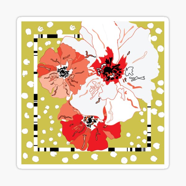 Imaginary Poppy's Sticker