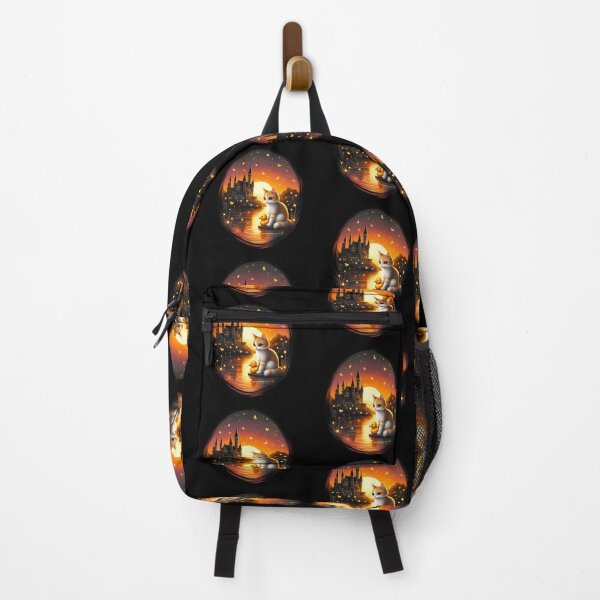 Item preview, Whimsical Cat by Moonlit Castle Lake designed and sold by pumsquare.