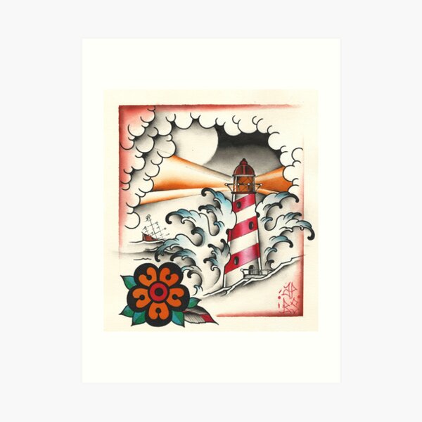 Lighthouse Art Print