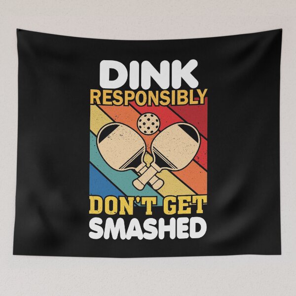 Artikelvorschau, Dink Responsibly Lustiger Slogan für Pickleball-Spieler entworfen und verkauft von NNStoreFreiburg.