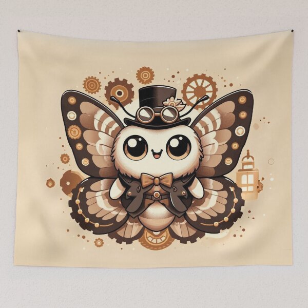 Item preview, Steampunk Cecropia Moth designed and sold by Sillytoe.