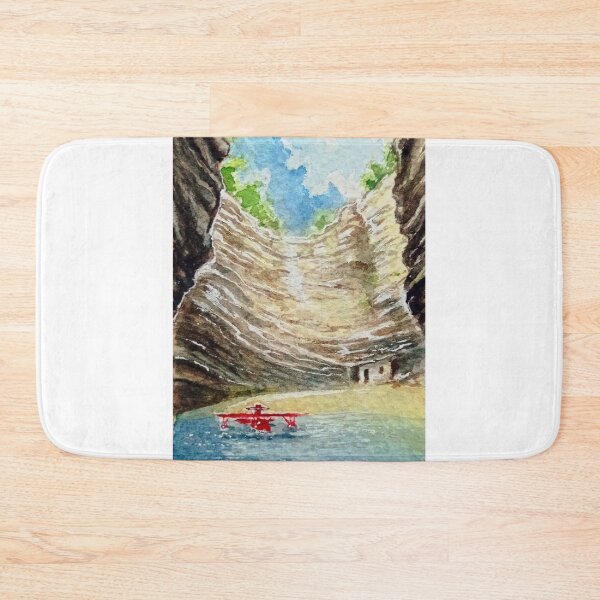 Item preview, Secret cove of Porco Rosso designed and sold by Inkhov Art.