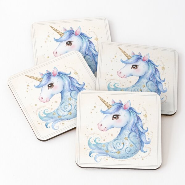 Item preview, "Rainbow Ride with Unicorn Friends" designed and sold by JAMESAMORN.
