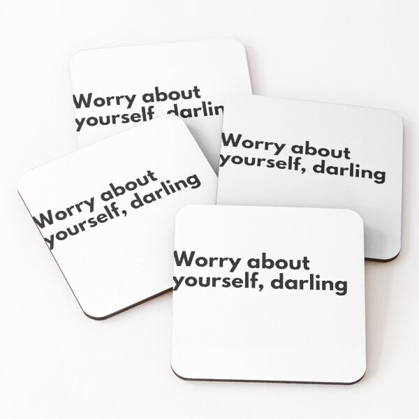 Item preview, Worry about yourself, darling designed and sold by Vateira.
