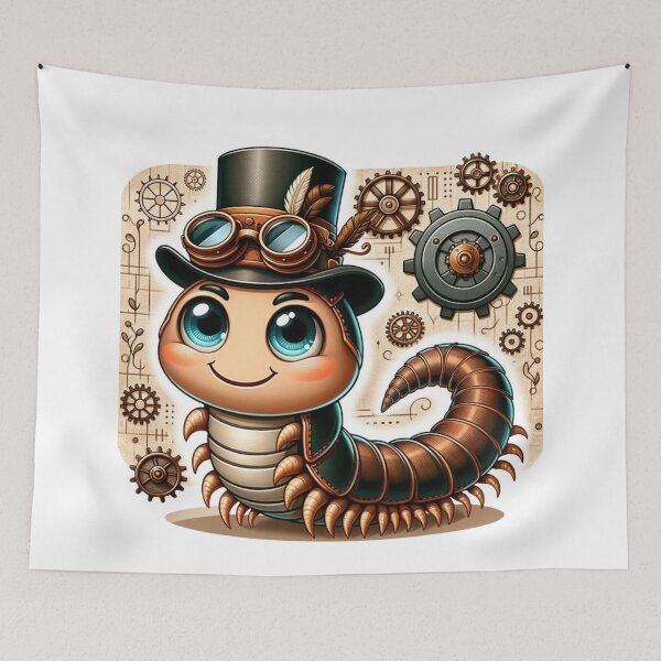 Item preview, Steampunk Centipede designed and sold by Sillytoe.