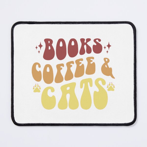 Item preview, BOOKS COFFEE & CATS designed and sold by wesdesignshop.