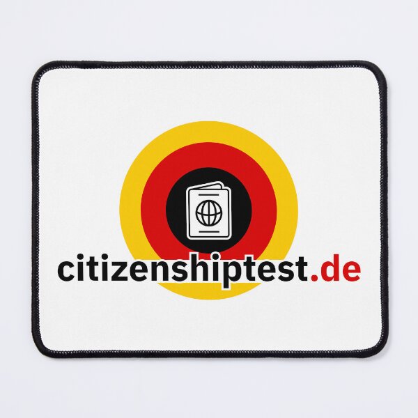 Item preview, German Citizenship Test Emblem Sticker designed and sold by sylvesteraswin.