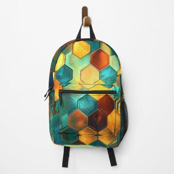 Item preview, Chromatic Crystals: Honeycomb Prism designed and sold by AI-Only Creations.